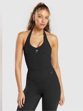 Gymshark Halter Neck Cami with Shelf
